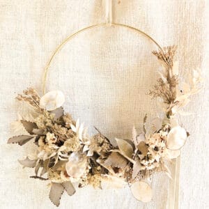 Ghirlanda Cerchio Dorato